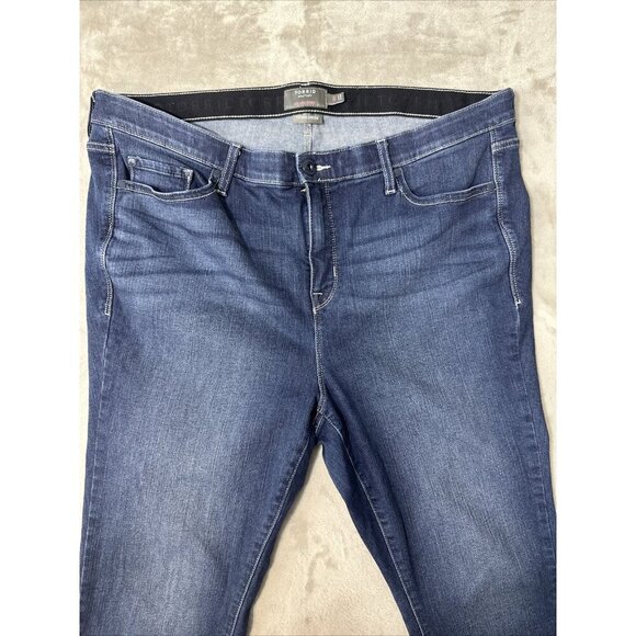 Women’s Torrid Denim Jeans Sky high Skinny Premium Stretch Size 20 Short - Picture 10 of 16